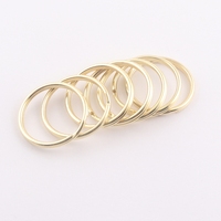 25mm Günstiger Blanko Kleiner Metall-Rundschlüsselring für Geschenke Schlüsselanhänger-Zubehör