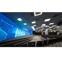 Pantalla LED de paso pequeño a todo color para interiores P1.95, pantalla de video LED de alta definición para centros comerciales, salas de exposiciones, vestíbulos y publicidad.