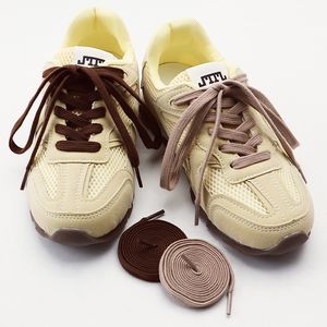 FASTLACES grosir tali sepatu pabrik 8mm Non-slip uniseks datar kustom Sneaker sepatu tali Logo dicetak poliester panjang olahraga - Product Image 1