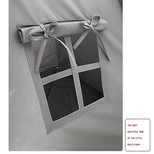 Tente <span class=keywords><strong>Tipi</strong></span> à Ouverture Rapide pour Dormir la Nuit Comprend un Sac de Transport et des Lumières Tente <span class=keywords><strong>Tipi</strong></span> pour Enfants - Tissu PVC Quatre Saisons Double Couche - Product Image 6