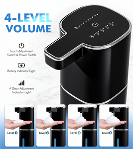 Nouvel Arrivage Distributeur Automatique de Savon Moussant Sans Contact pour la Maison, Électrique USB, Luxe, Réglable, Mural - Product Image 3