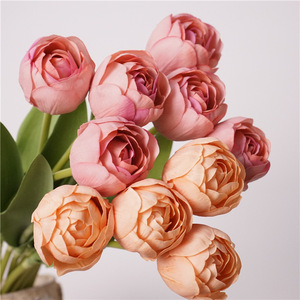 <span class=keywords><strong>Prix</strong></span> d'usine, tulipes artificielles au toucher réel, vente en gros, tulipes hydratantes pour la décoration de la maison, de mariage et de table - Product Image 1
