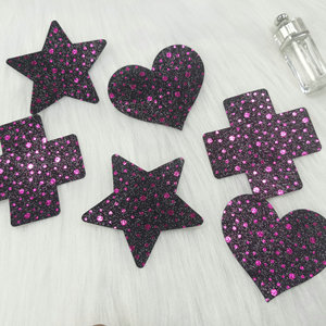 2025マルチスタイルファントムキラキラキラキラ輝くセクシー乳首カバー自己接着性通気性透明胸パッチ - Product Image 1