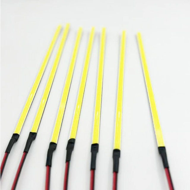 COB LED Bar Lights Warm White Strip Light with Aluminum Body IP65 12V&5V Input Voltage Tailor -made Hard LED Strip Type Light