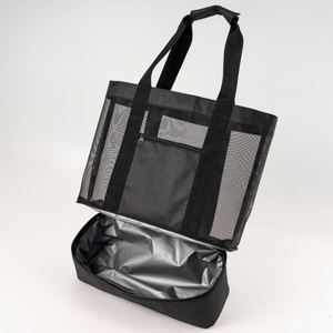 Beach Tote Cooler Bag Polyester Eco-Friendly Waterproof Insulated Thermal Collapsible Soft Custom Summer Picnic Outdoors - Product Image 5