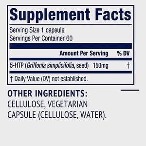 VitaHall Doğal <span class=keywords><strong>Griffonia</strong></span> Simplicifolia Tohumu Ekstresi Özel Etiket 5 Htp Kapsül 5 Hidroksitriptofan Kapsül - Product Image 2