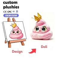 Peluche drôle en forme de caca, jouet en peluche doux et moelleux, poupée caca mignonne, décoration de chambre, oreiller fantaisie, cadeau original pour enfants