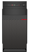 Boîtier d'ordinateur Meway Micro ATX Mid Tower économique, support SPCC, compatible GPU 270 mm pour PC de jeu et usage professionnel/bureau, 4 emplacements d'extension, en stock