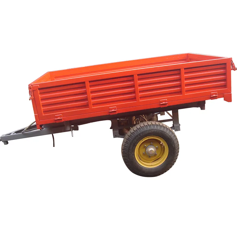 1-5 Ton Hydraulic Pertanian Trailer/Dump Trailer