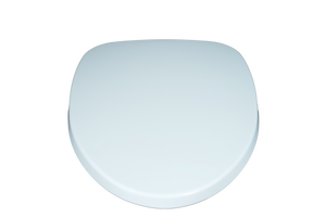 Siège de toilette ergonomique blanc allongé avec charnières à fermeture douce et système de dégagement rapide pour un nettoyage facile et des salles de bain modernes - Product Image 6