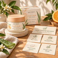 Crème Visage Coréenne Éclaircissante et Hydratante à la Vitamine C et à l'Acide Hyaluronique pour un Éclat Quotidien – Soin OEM Marque Privée