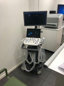 Appareil d'échographie vétérinaire Sonoscape P9/P9 Elite avec chariot, système Doppler couleur 4D 3D pour usage humain et vétérinaire avec image parfaite - Product Image 3