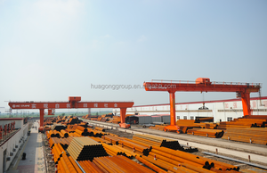 L Type Single Girder Gantry <b>Crane</b> for Outdoor and Yard Material Handling - Product Image 2