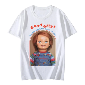 New <strong>Chucky</strong> Cotton <strong>T</strong>-<strong>Shirts</strong> Anime Graphic Print Women Fashion Casual Short Sleeves <strong>T</strong> <strong>Shirt</strong> Harajuku Unisex Tees Tops Clothing - Product Image 2