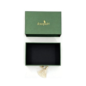 Eco-friendly Gift Drawer <b>Box</b> with Handle Offset Printing Recyclable High-end Paper Cardboard Tea <b>Box</b> Packaging - Product Image 3