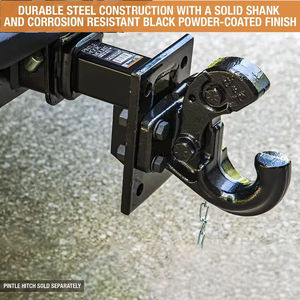 AMBITION <span class=keywords><strong>Crochet</strong></span> de remorquage personnalisable à plusieurs positions, 3 positions, montage sur <span class=keywords><strong>crochet</strong></span> à rotule, récepteur de 2 pouces, tige de 9 pouces, robuste - Product Image 3