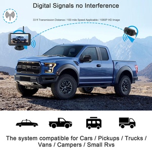 방수 1080 마력 무선 보안 후면보기 Cmos 백업 버스 카메라 모니터 트럭 - Product Image 2