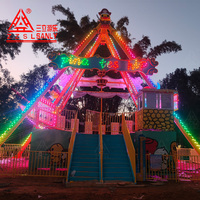Manège de parc d'attractions Thème Bateau Pirate / Machine de jeu pour enfants Bateau Pirate à vendre