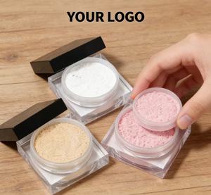 Polvo Mineral Mate Suelto de Marca Privada, Maquillaje Facial Resistente al Agua, Polvo Fijador Suelto Brillante de Larga Duración, Uso Diario Profesional - Product Image 5