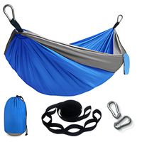 Hamac de camping en nylon durable - Léger et portable pour la randonnée en plein air, le trekking et les voyages