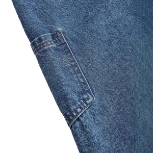 <span class=keywords><strong>Jean</strong></span> large taille haute en denim délavé patchwork style streetwear pour <span class=keywords><strong>femme</strong></span>, coupe ample et fluide, collection 2026 - Product Image 5