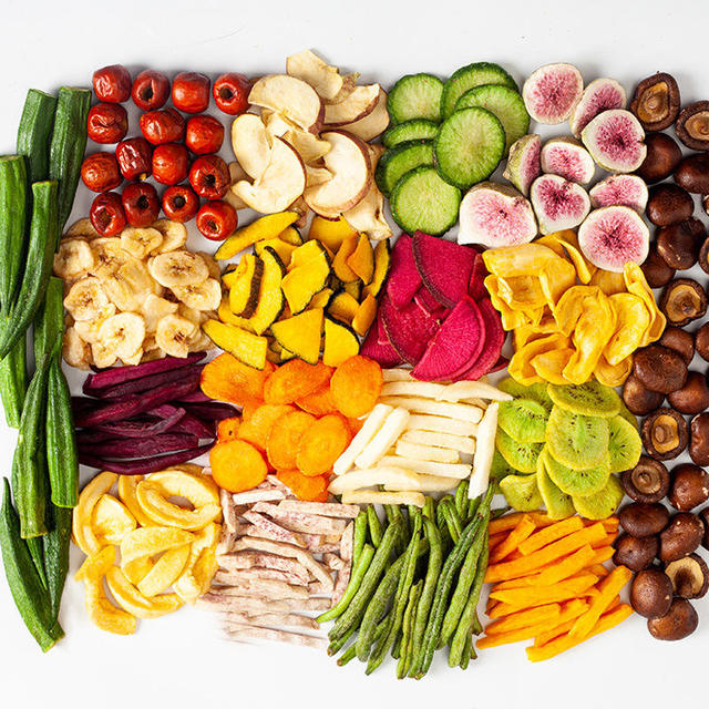 Wholesale Fruit Vegetable Snacks 12 Types of Mixed Snacks Bulk Vegetarian Snack Dehydrator Fruit and Vegetables