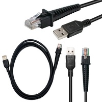 Cable USB de escáner de código de barras recto de 2M para Datalogic QD2430 QW2100 GD4430 GD4130