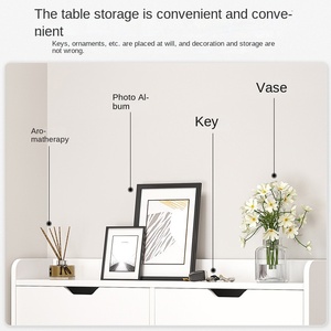 Seau rabattable moderne ultra-mince en bois massif armoire à <span class=keywords><strong>chaussures</strong></span> entrée de la maison <span class=keywords><strong>petit</strong></span> appartement montage mural 2025 nouvelles explosions chaussure - Product Image 4