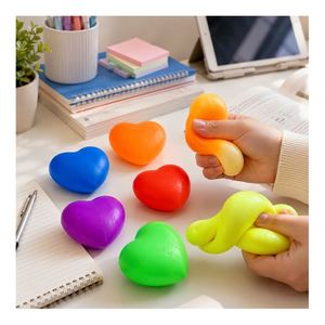 OEM Luminous Heart <b>Cube</b> Squishy Toy Soft Squeeze Ball <b>Light</b> up Fidget Sensory Stress Relief Party Favor Pack Supplier - Product Image 4