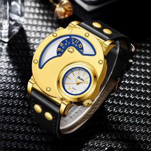 <span class=keywords><strong>Montre</strong></span> OULM <span class=keywords><strong>HP</strong></span> 9591A pour <span class=keywords><strong>homme</strong></span>, nouvelle <span class=keywords><strong>montre</strong></span> à double affichage, deux fuseaux horaires, quartz, bracelet en cuir PU, grande <span class=keywords><strong>montre</strong></span> pour <span class=keywords><strong>homme</strong></span>, Relojes Para Hombres - Product Image 5