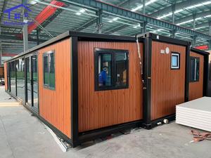 Maison préfabriquée en conteneur extensible écologique de 20 pieds et 40 pieds, capsule de chambre à coucher, villa préfabriquée, maison mobile, casa contenedor - Product Image 3