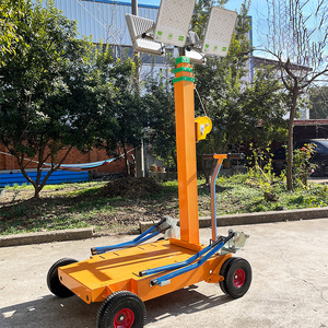 Outdoor Night Lighting Trolley 100W 200W 300W Lifting 4 Meters 5M 6M High <strong>Generator</strong> Mobile Portable <strong>Light</strong> <strong>Tower</strong> - Product Image 5