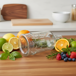 Bottiglia di Vetro di Lusso con Fondo Spesso per Liquori, Vino, Vodka, <span class=keywords><strong>Whisky</strong></span> e Gin - Product Image 5