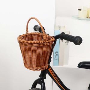 <span class=keywords><strong>Cesta</strong></span> <span class=keywords><strong>para</strong></span> <span class=keywords><strong>bicicleta</strong></span> de plástico tejido con soporte <span class=keywords><strong>para</strong></span> manillar, <span class=keywords><strong>cesta</strong></span> de almacenamiento duradera <span class=keywords><strong>para</strong></span> <span class=keywords><strong>bicicleta</strong></span> urbana - Product Image 1