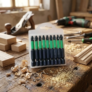 ชุดดอกไขควงเหล็ก PH2 S2 ขนาด 50 มม. จำนวน 10 ชิ้น พร้อมคาราไบเนอร์ พกพาสะดวก - Product Image 3