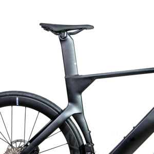 Nouveau vélo de course 2026 Aero 700C en fibre de carbone, cadre de route 24 vitesses, guidon intégré en carbone avec freins à disque 160 mm, W06 24 vitesses - Product Image 5