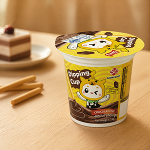 Palitos de Galleta para Bañar en <span class=keywords><strong>Chocolate</strong></span> Halal, en Vasitos Individuales, Bocadillos Crujientes, Venta al Por Mayor - Product Image 3