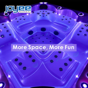 JOYEE vasca idromassaggio all'aperto di lusso <span class=keywords><strong>spa</strong></span> grande vasca idromassaggio intex <span class=keywords><strong>spa</strong></span> freestanding 5 persone vasche idromassaggio in giardino - Product Image 4