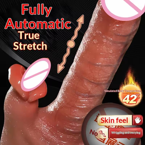 Adult Sex Toy Realistic Big Dildo 7 Frequencies Automatic Telescopic Sway <b>Vibration</b> Heating Tongue Teasing Waterproof Female - Product Image 6