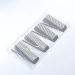 Market hot sell Rubber Door Stopper Heavy Door Stop Door Wedge window stopper 4pcs Pack with PP bag