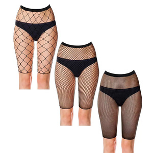 Shorts de Rejilla Estilo Gitano para Mujer, Lencería Sexy de Malla, Pantimedias/Mallas Opacas, Medias de Red Mini, OEM - Product Image 5
