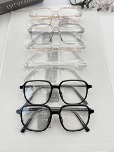 نظارات طبية جاهزة بإطارات كبيرة الحجم من الأسيتات بأسعار مخفضة عشوائية من مخزون المستودع - Product Image 4