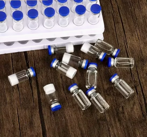 Viales de Polvo Liofilizado con Tapas de Cierre a Presión Azules |   Viales de Vidrio Estériles para Uso Cosmético y de Belleza con Stock en Almacén - Product Image 3