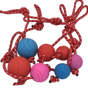 Directo de fábrica, material TPR elástico sólido ecológico, pelota de juguete para mascotas, juguete de dentición resistente a mordeduras para interacción y movimiento - Product Image 2