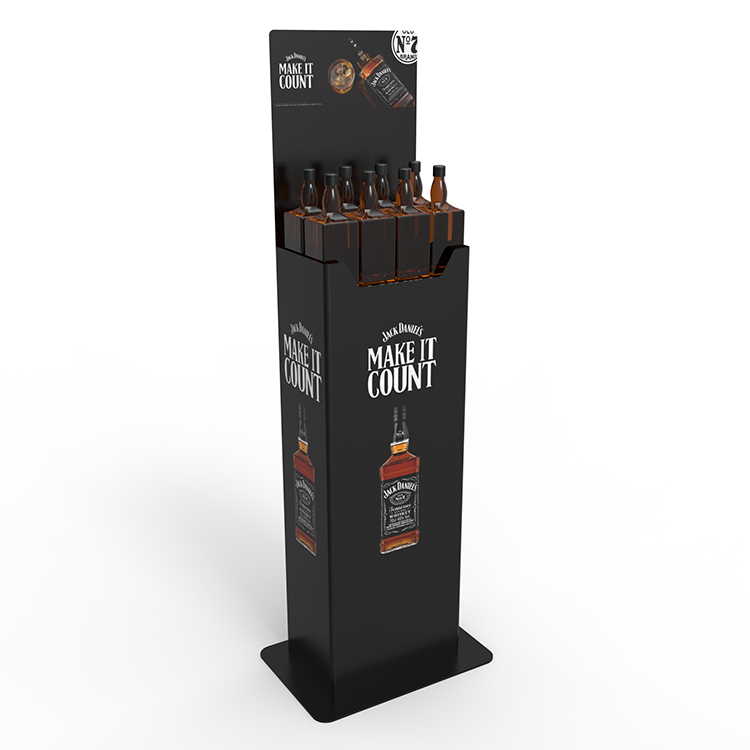 Hot Selling Aerosol Paint Display Rack Race Gas Display Stand With Customized Logo for Moter Racing — view 5