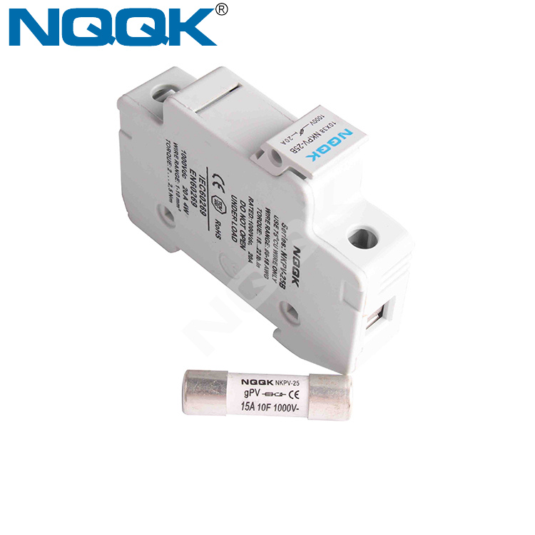 R015 32A 25A солнечной энергии PV предохранитель DC 1000 В 30A термальность фарфор держатель предохранителя