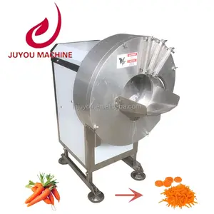 JY Industrial Alta Eficiência CE-Aprovado Máquina De Corte De Frutas Vegetais Cenoura Plantain Ginger Root Slice Cutting Machine