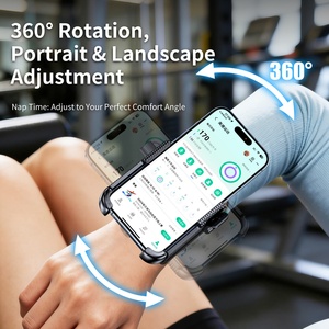Supporto da Polso <span class=keywords><strong>per</strong></span> Telefono, Fascia da Braccio <span class=keywords><strong>per</strong></span> <span class=keywords><strong>Smartphone</strong></span>, Supporto <span class=keywords><strong>per</strong></span> Corsa, Escursionismo, Ciclismo, Cinturino da Polso, Porta Telefono da Corsa - Product Image 5