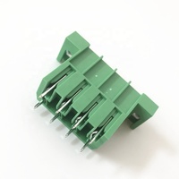 Bloques de terminales enchufables paso de 7,62mm 30A 300V 5EDGKM-7.62 con orejas de brida Phoenix PC 4/ 4-STF-7,62 conector 2/3/4/5/6 PIN