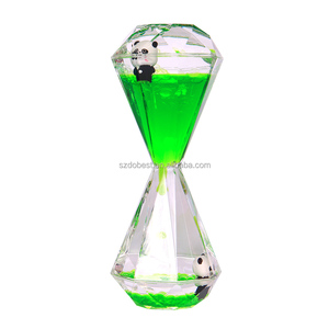 Acrylic Oil Drop Sand Hourglass Sensory Play <strong>Random</strong> Liquid Motion Bubbler <strong>Timer</strong> Souvenir Gift - Product Image 1